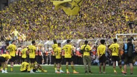 Dortmund’s players, fans stunned after falling short in German title