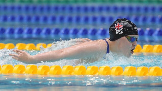 Fine form continues as para-swimmers win 15 medals in France