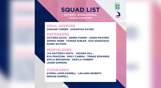 Island Games Women’s Football Team Named