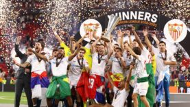 Sevilla wins seventh Europa League title after beating Roma on