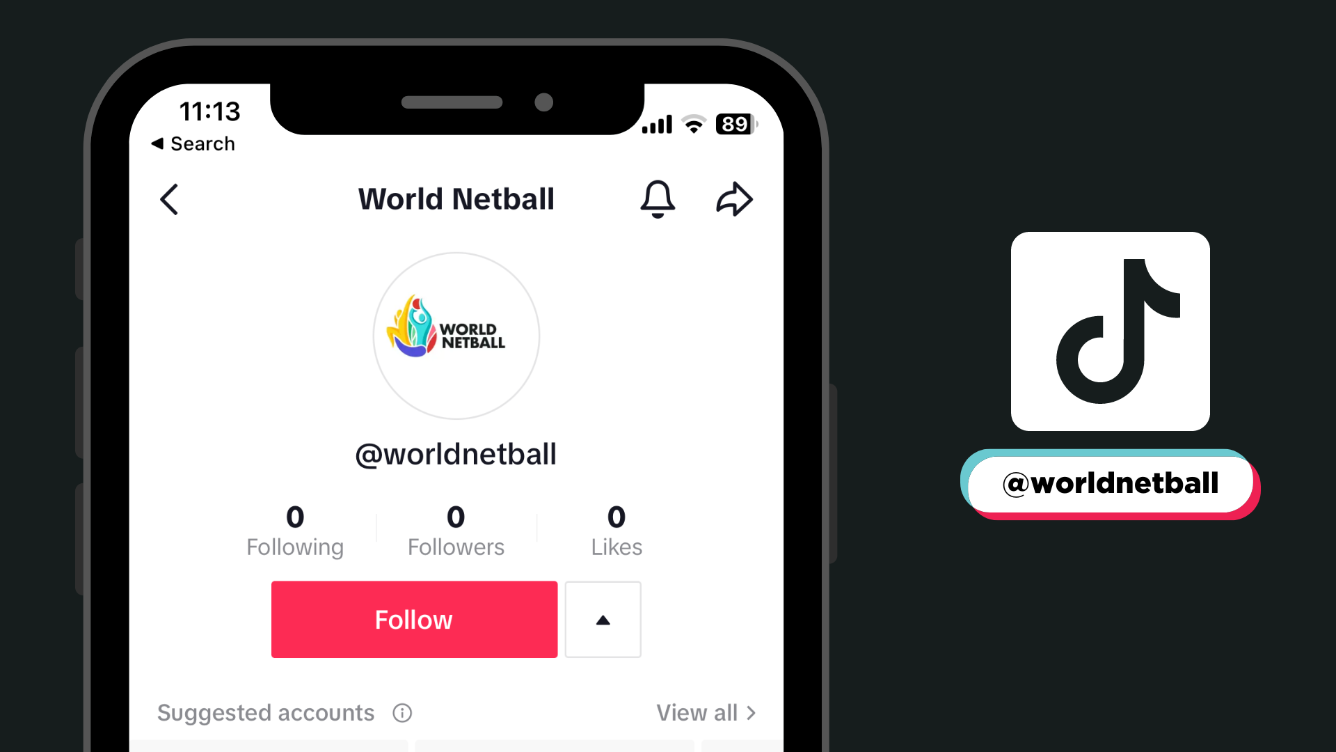 World Netball Launches TikTok with 50 days to go until the Vitality Netball World Cup 2023