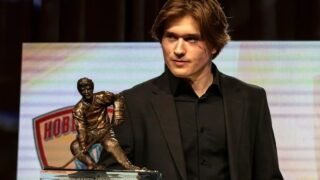Hobey Baker, All-American, National ROY; Hutson signs with Montreal; NHL