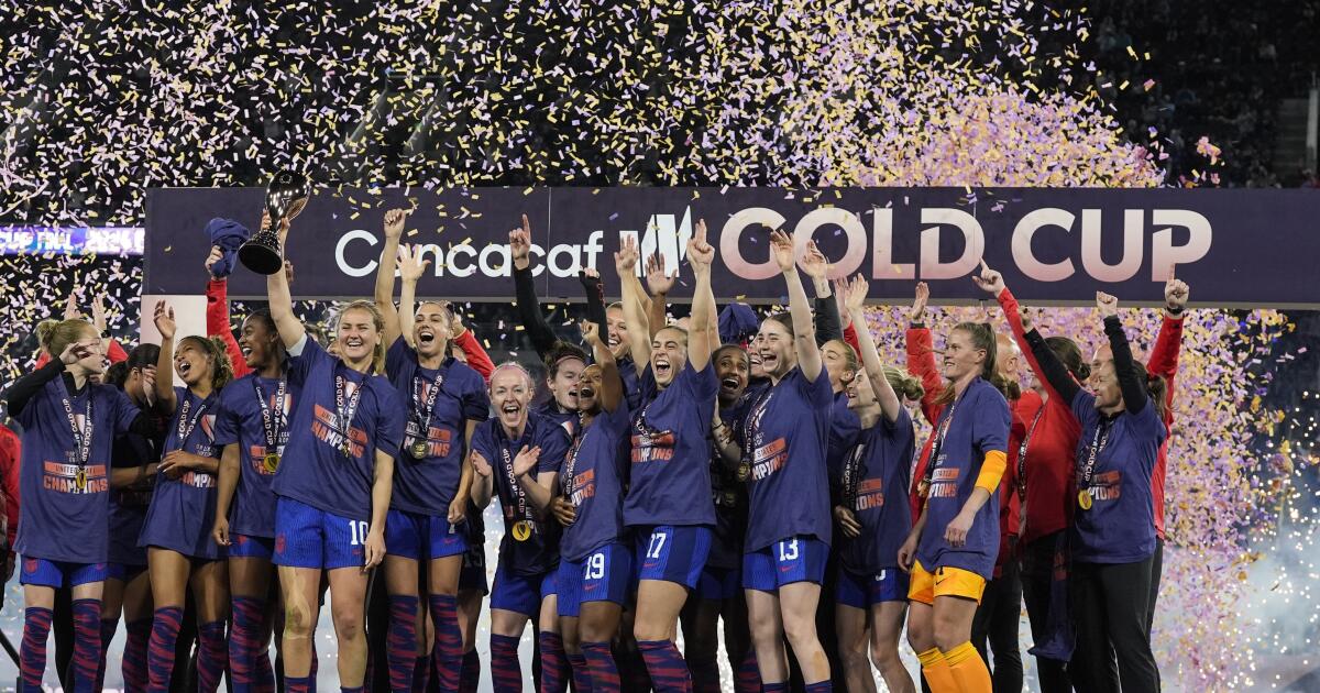 Commentary: For U.S. women, Gold Cup title is a gritty reward