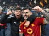 Europa League: Ten-man Roma beats Milan to set up semifinal