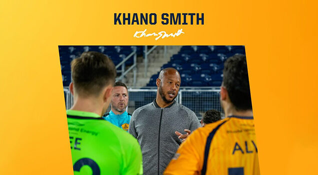 Khano Smith Named USL Coach Of The Week
