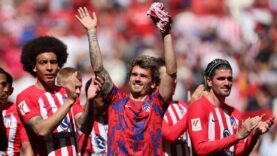 La Liga: Griezmann at the double as Atletico recovers to