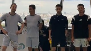 Lee Chong Wei/Peter Gade Triumph Over Lin Dan/Taufik Hidayat in