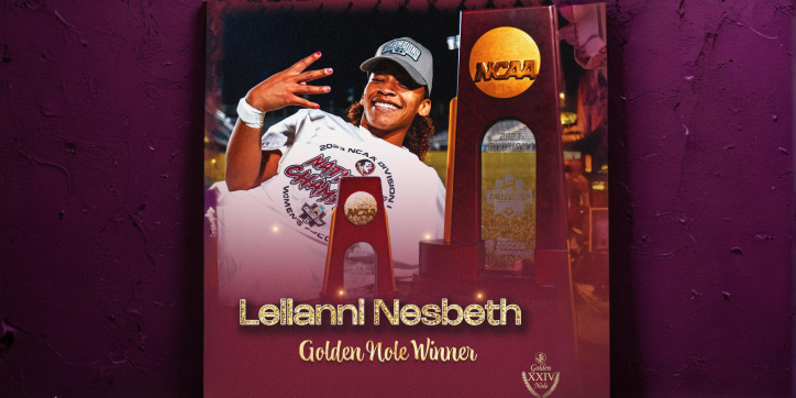 LeiLanni Nesbeth Receives Golden Nole Award