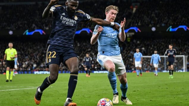 Madrid lynchpin Rudiger decisive against Man City