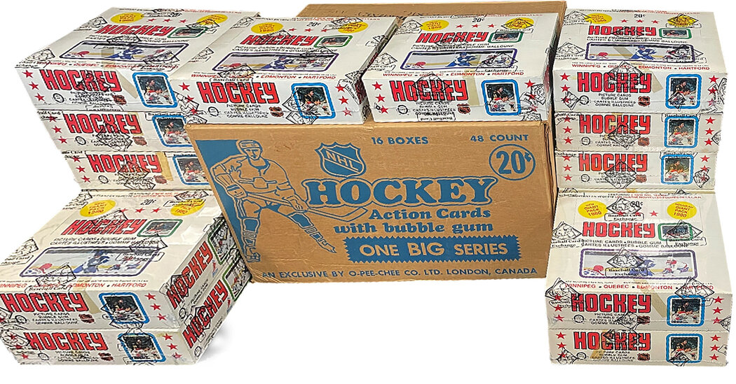Unopened Case of More Than 10,000 Hockey Cards Sells for $3.7 Million