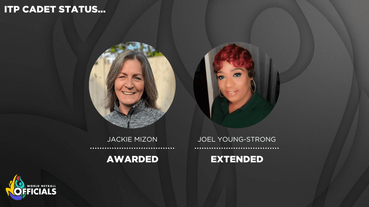 World Netball Announces news about two ITP Cadets