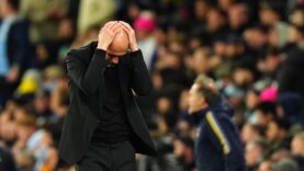 ‘No regrets’ says Pep Guardiola after Manchester City loss in